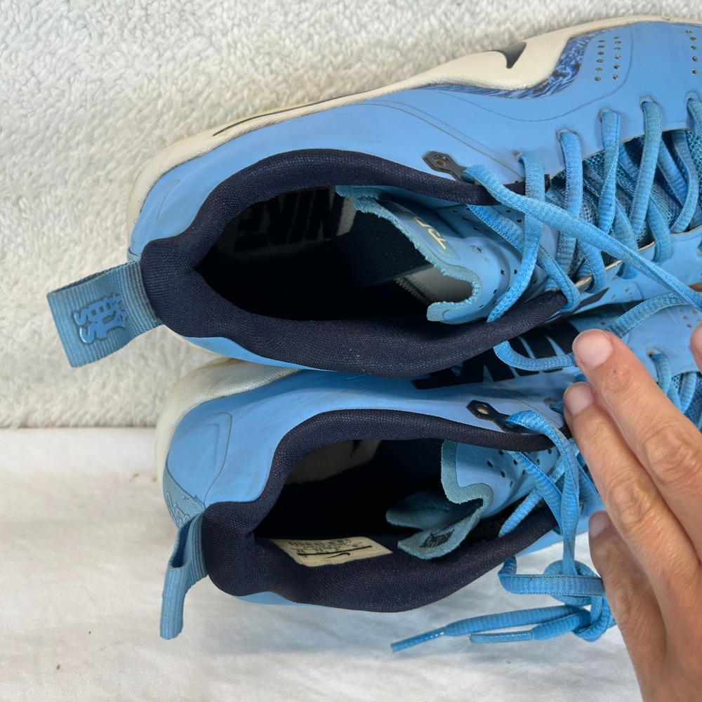Nike Zoom Trout 4 Turf Baseball Shoes University Blue Black 917839-440 Mens 10 - Picture 11 of 16